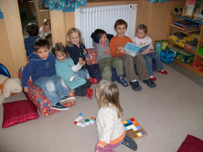 Vorlesen im Kindergarten