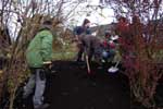 Bepflanzung des Beerenhangs 13.11.2009