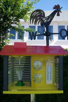 Kleine Wetterstation