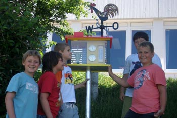 Kleine Wetterstation